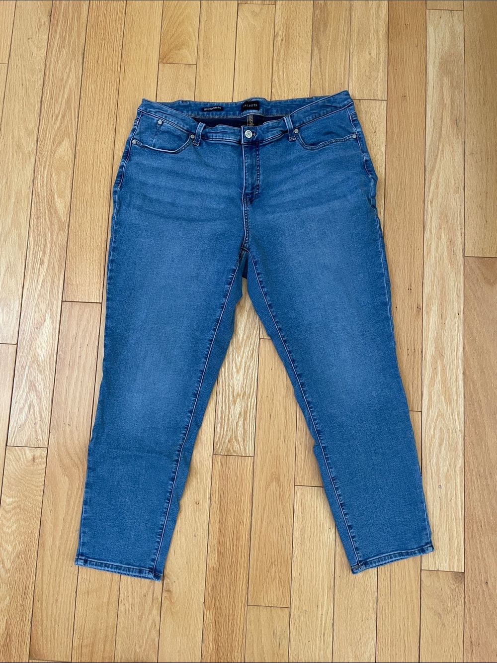 Talbots Slim Ankle Blue Jeans